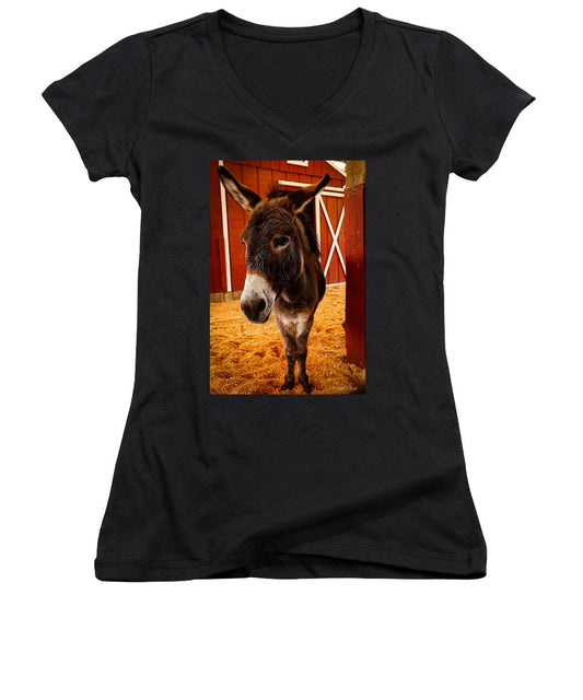 Who are you looking at - Women's V-Neck