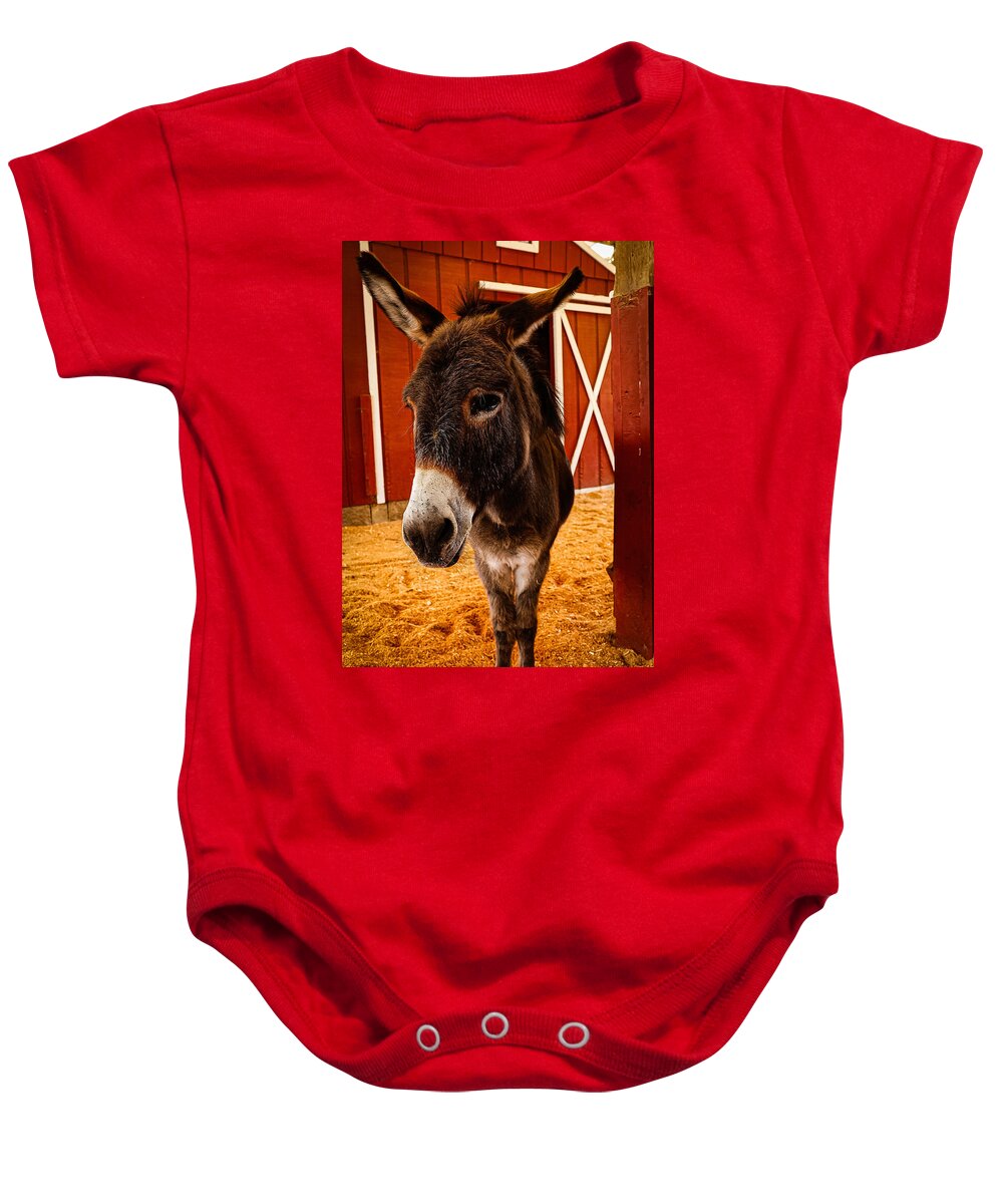 Who are you looking at - Baby Onesie
