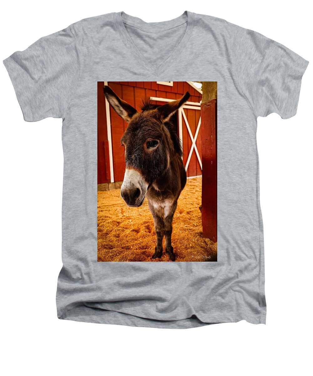 Who are you looking at - Men's V-Neck T-Shirt