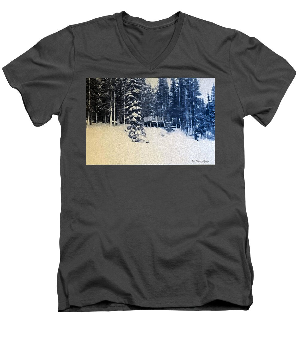 Winter  - Men's V-Neck T-Shirt