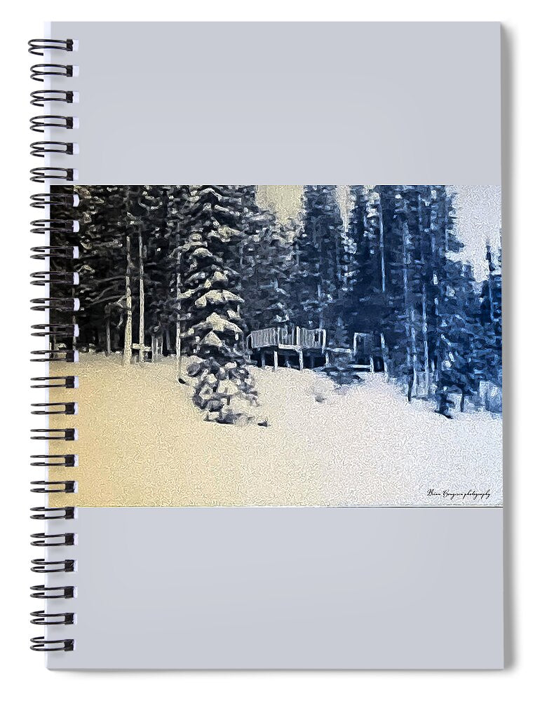 Winter  - Spiral Notebook