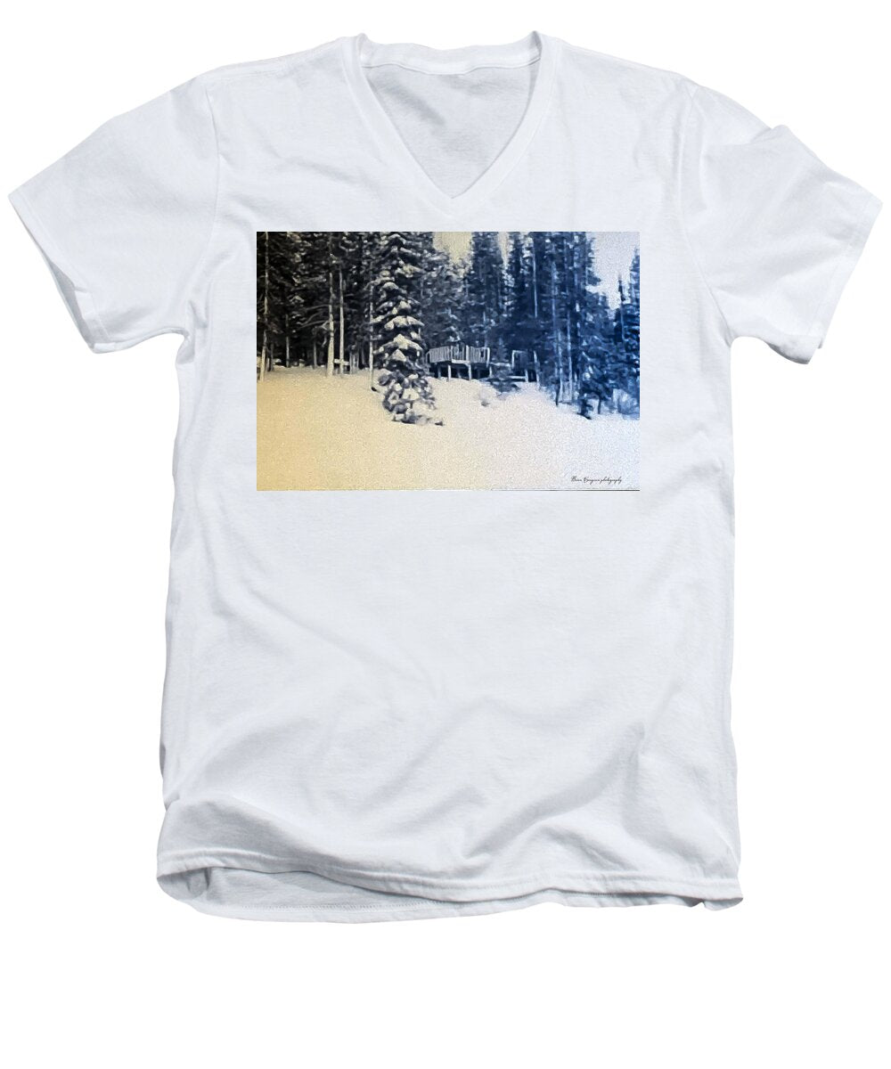 Winter  - Men's V-Neck T-Shirt