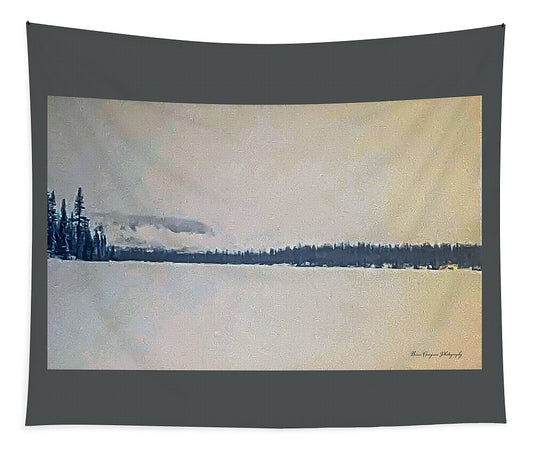 Winter lake  - Tapestry