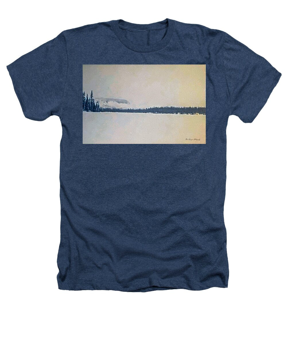 Winter lake  - Heathers T-Shirt