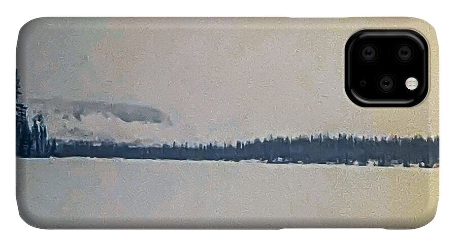 Winter lake  - Phone Case