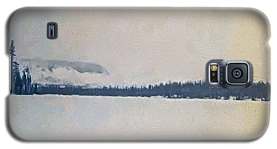 Winter lake  - Phone Case