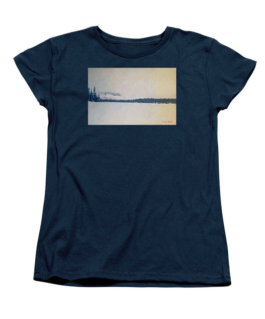 Winter lake  - Women's T-Shirt (Standard Fit)