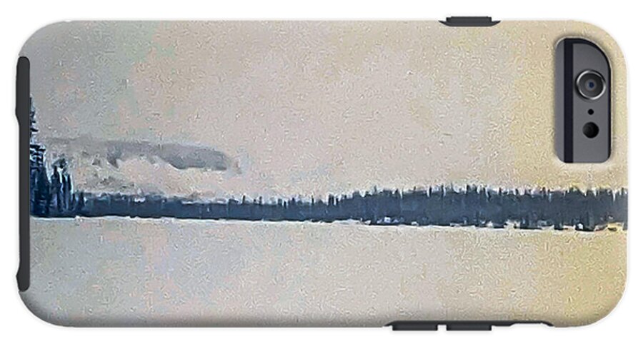 Winter lake  - Phone Case