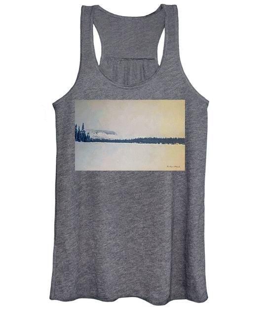 Winter lake  - Women's Tank Top
