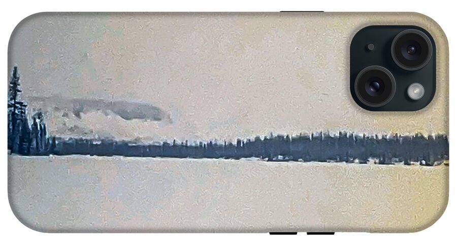 Winter lake  - Phone Case