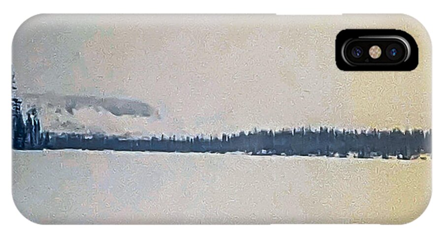 Winter lake  - Phone Case