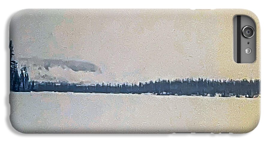 Winter lake  - Phone Case
