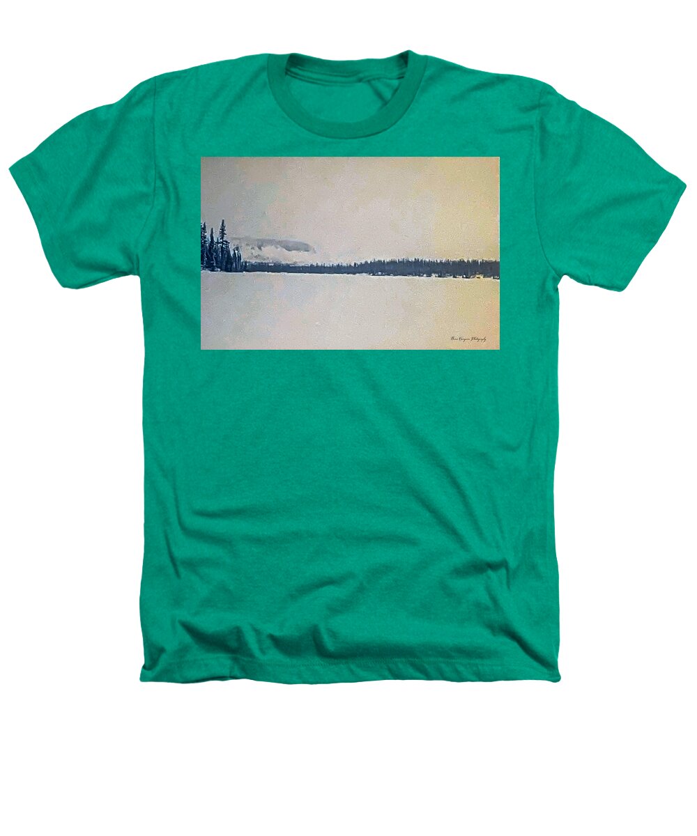 Winter lake  - Heathers T-Shirt