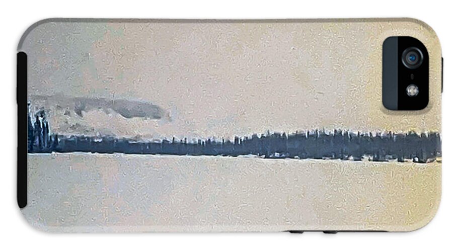 Winter lake  - Phone Case