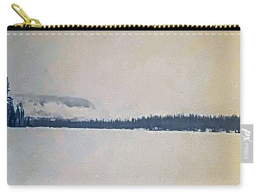 Winter lake  - Zip Pouch