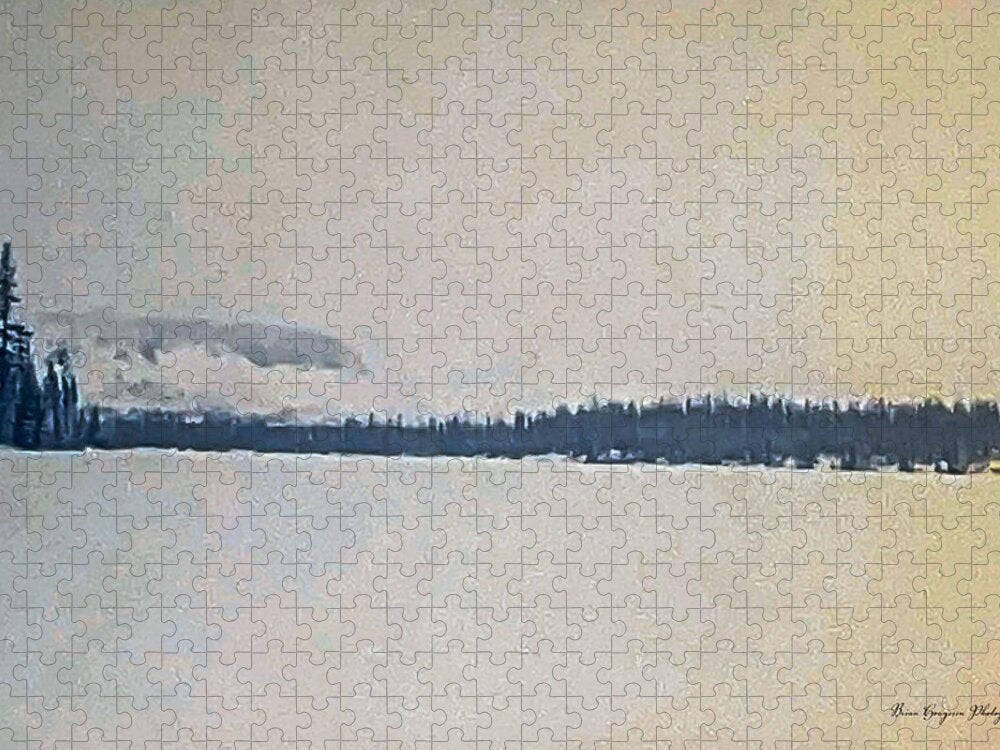 Winter lake  - Puzzle
