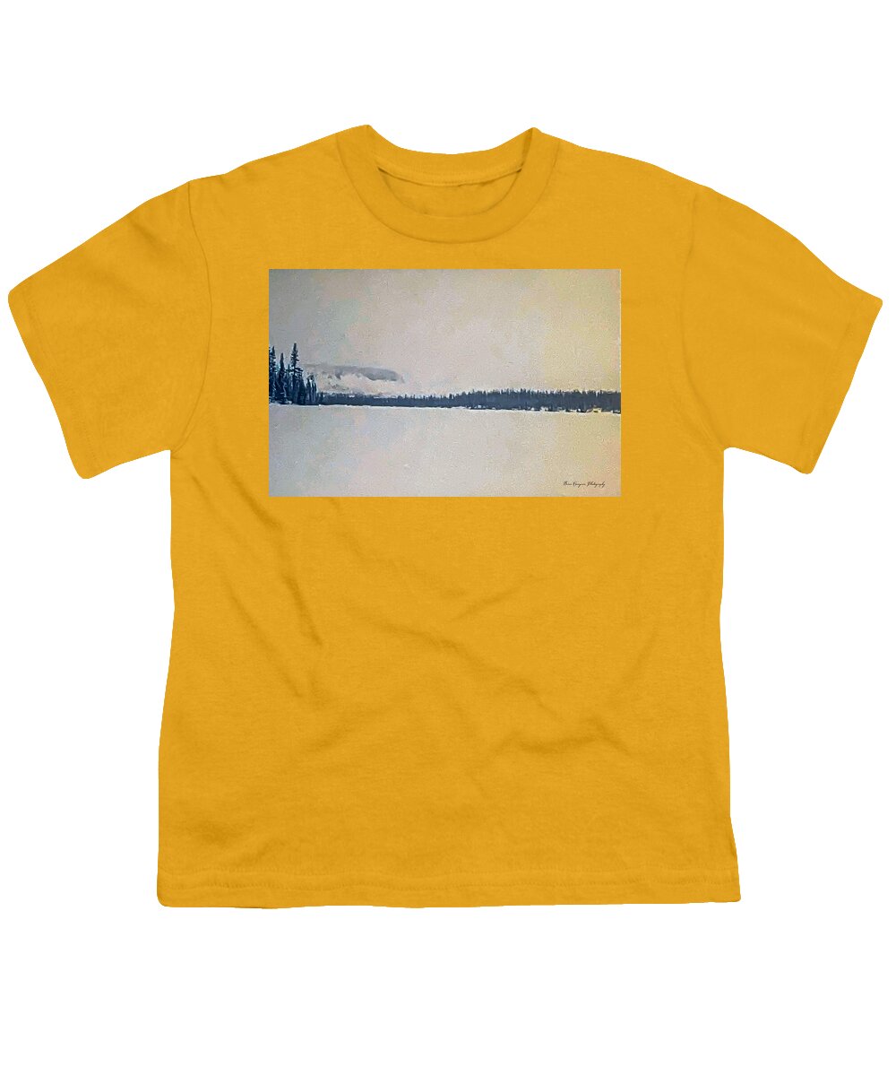 Winter lake  - Youth T-Shirt