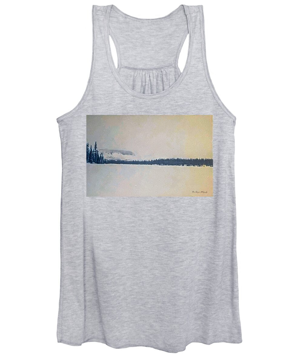 Winter lake  - Women's Tank Top