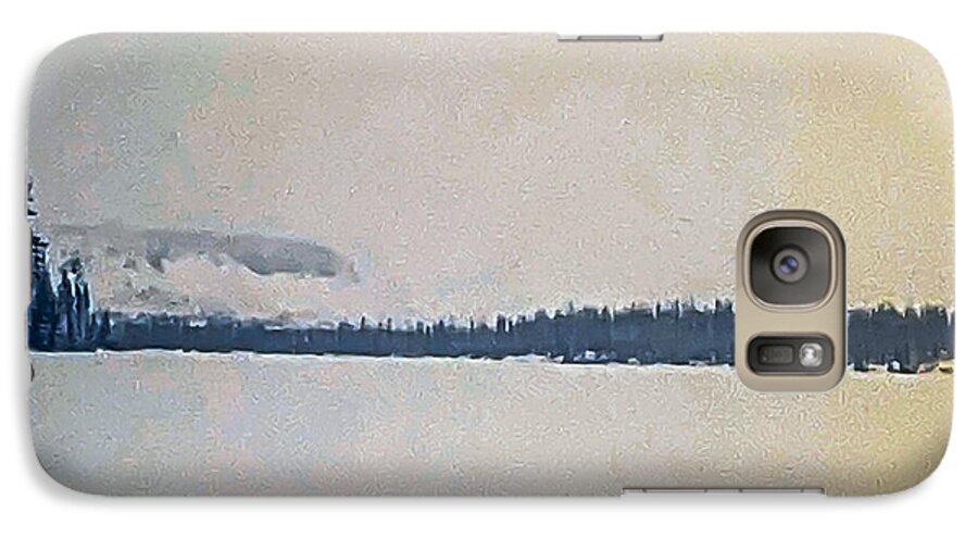 Winter lake  - Phone Case