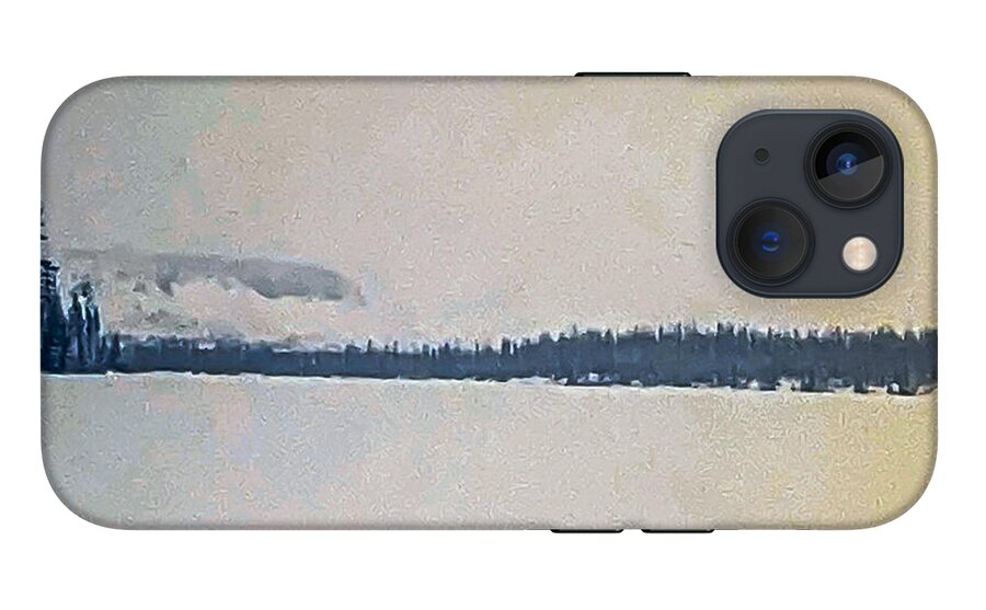 Winter lake  - Phone Case