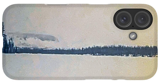 Winter lake  - Phone Case