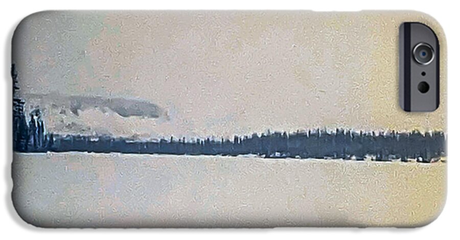 Winter lake  - Phone Case