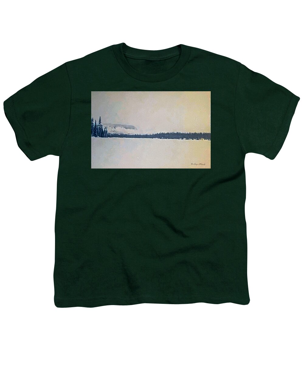 Winter lake  - Youth T-Shirt
