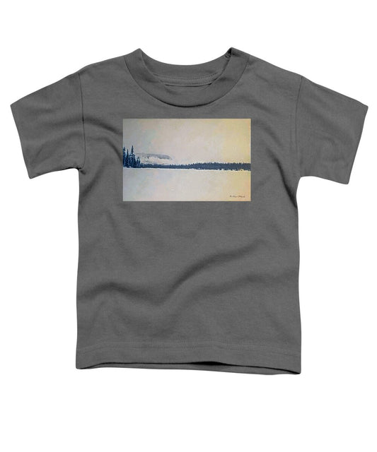 Winter lake  - Toddler T-Shirt