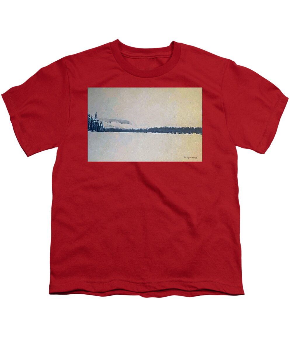 Winter lake  - Youth T-Shirt