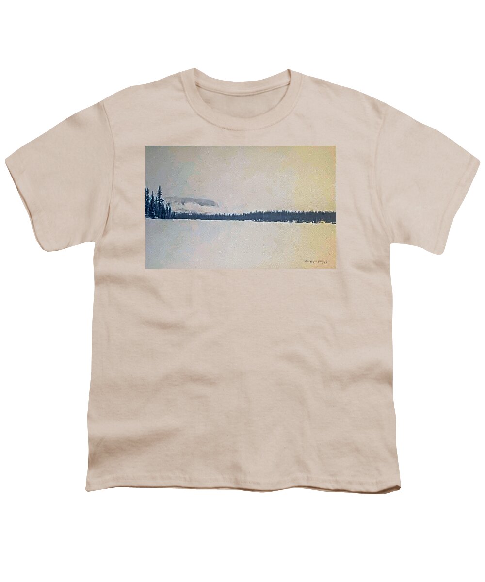 Winter lake  - Youth T-Shirt