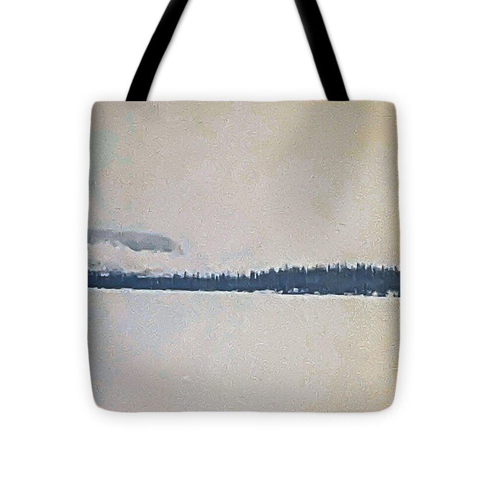 Winter lake  - Tote Bag