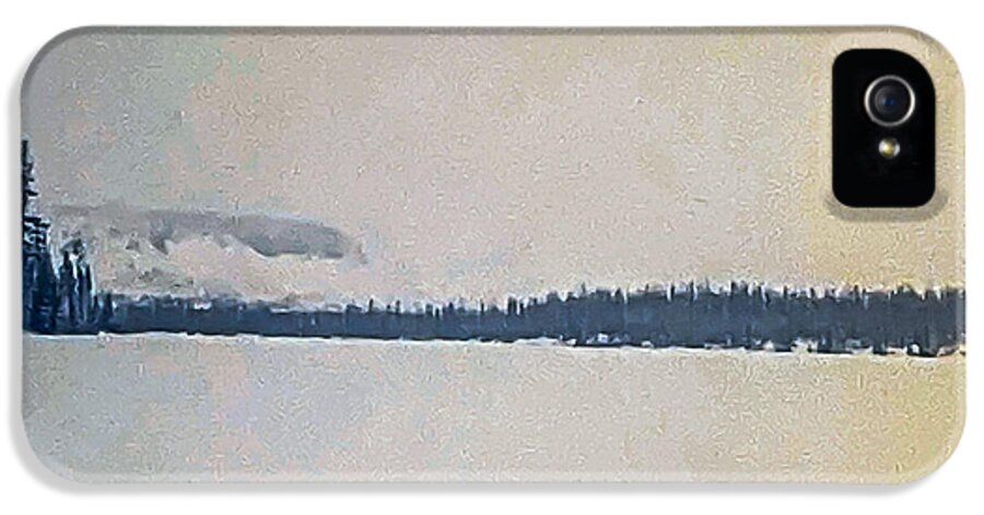 Winter lake  - Phone Case