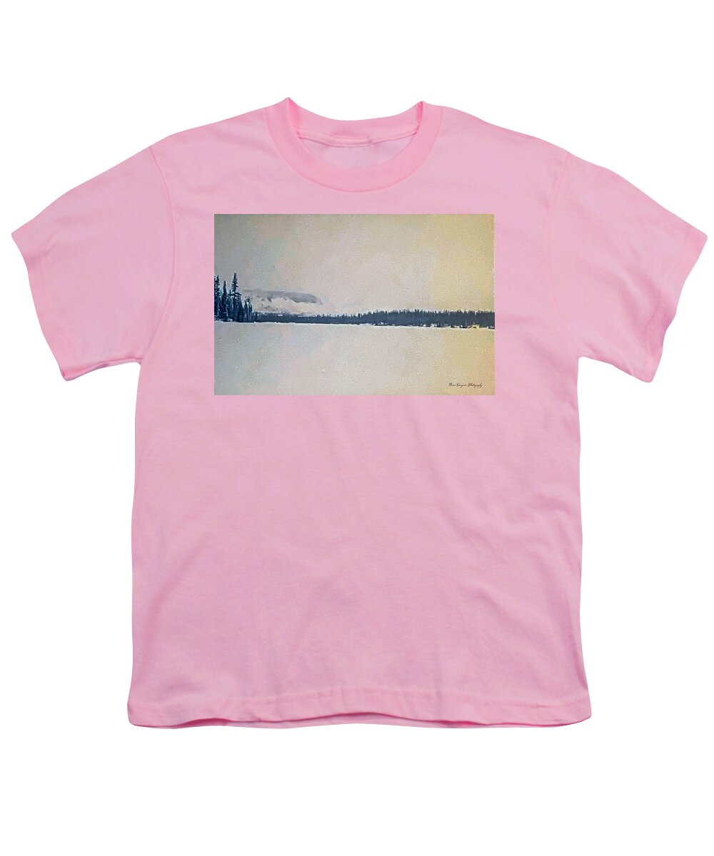 Winter lake  - Youth T-Shirt