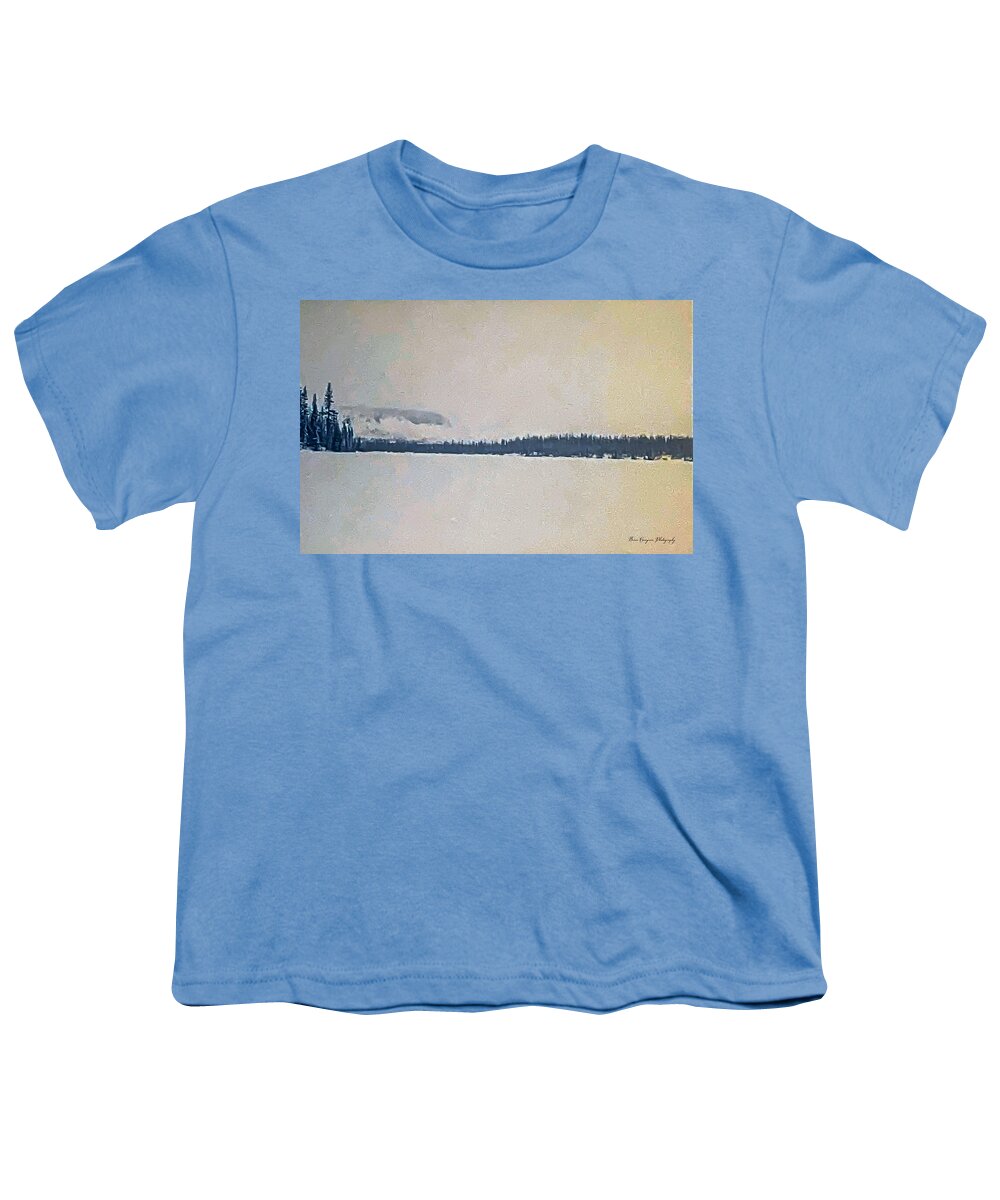 Winter lake  - Youth T-Shirt