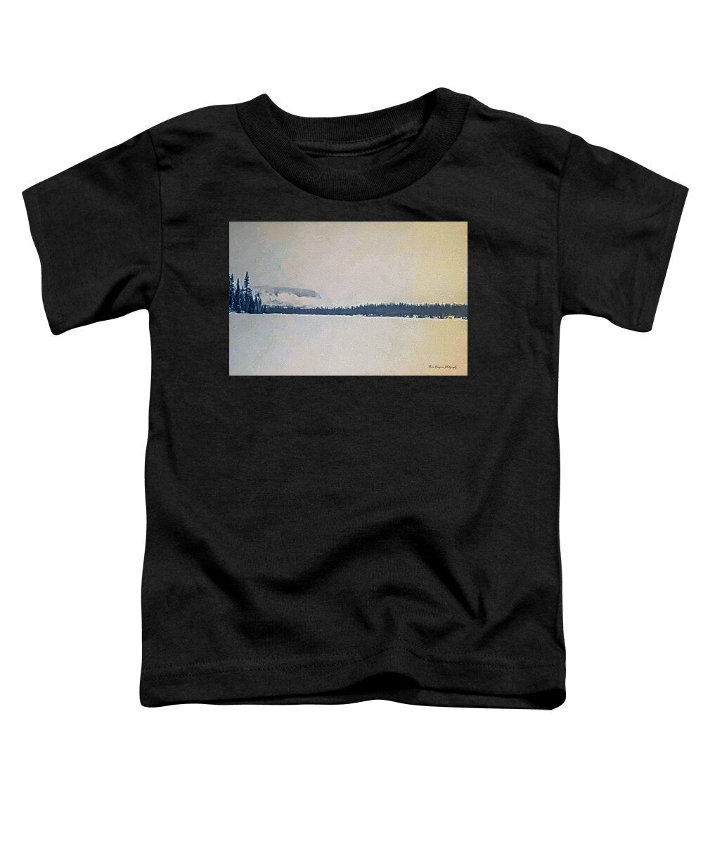 Winter lake  - Toddler T-Shirt