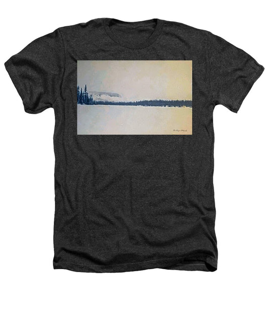 Winter lake  - Heathers T-Shirt