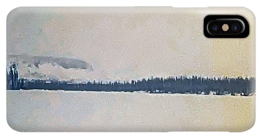 Winter lake  - Phone Case