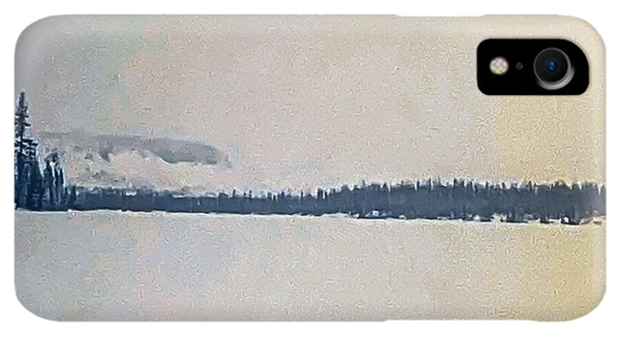 Winter lake  - Phone Case