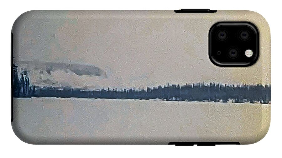 Winter lake  - Phone Case