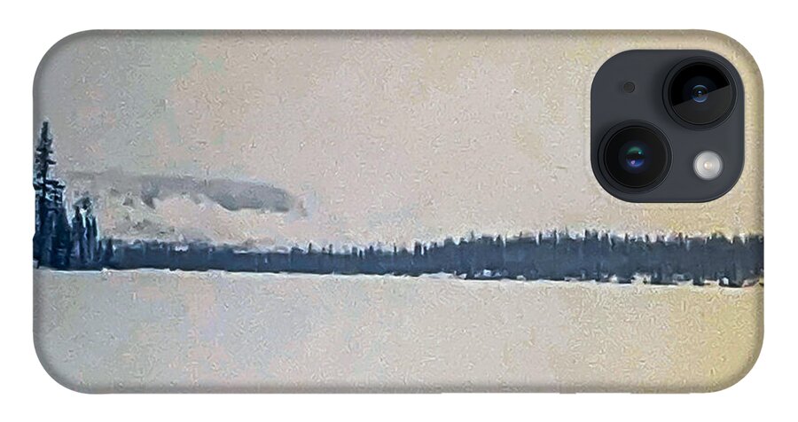 Winter lake  - Phone Case