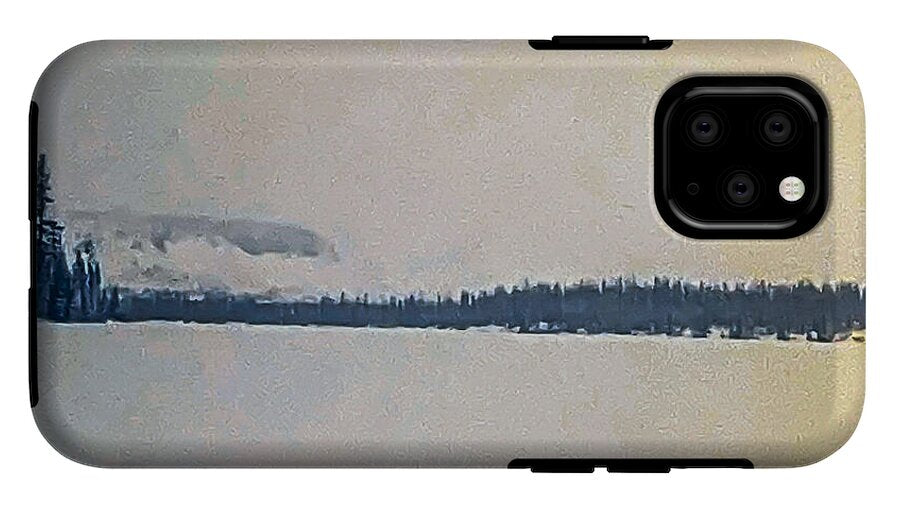 Winter lake  - Phone Case