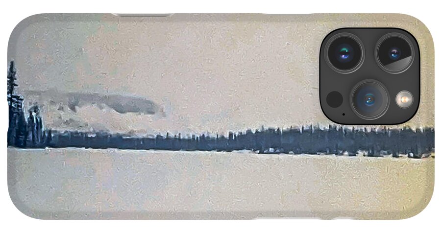 Winter lake  - Phone Case