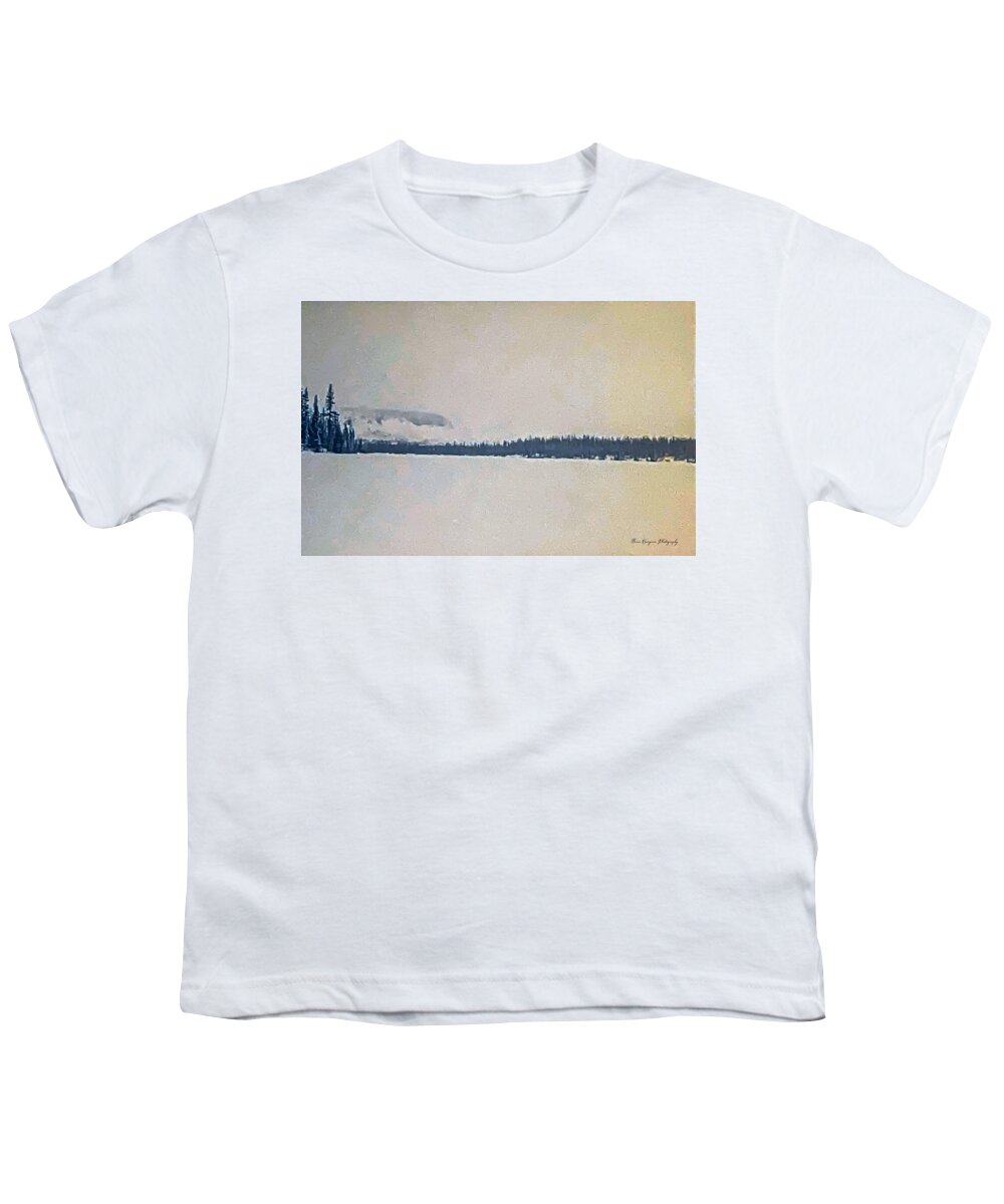 Winter lake  - Youth T-Shirt