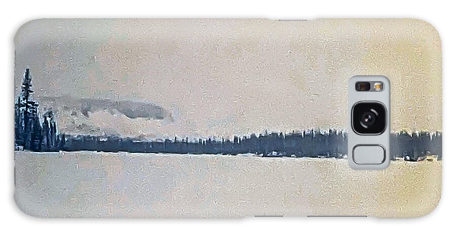 Winter lake  - Phone Case