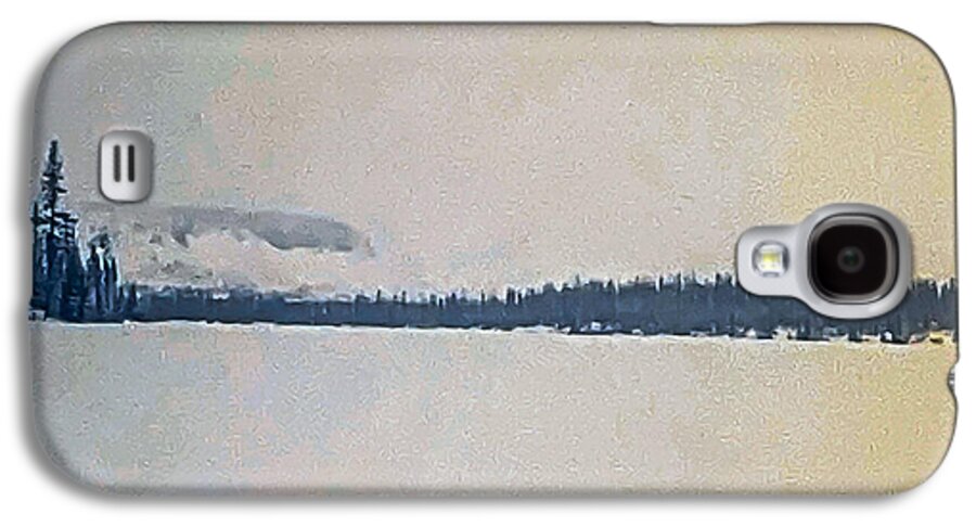 Winter lake  - Phone Case