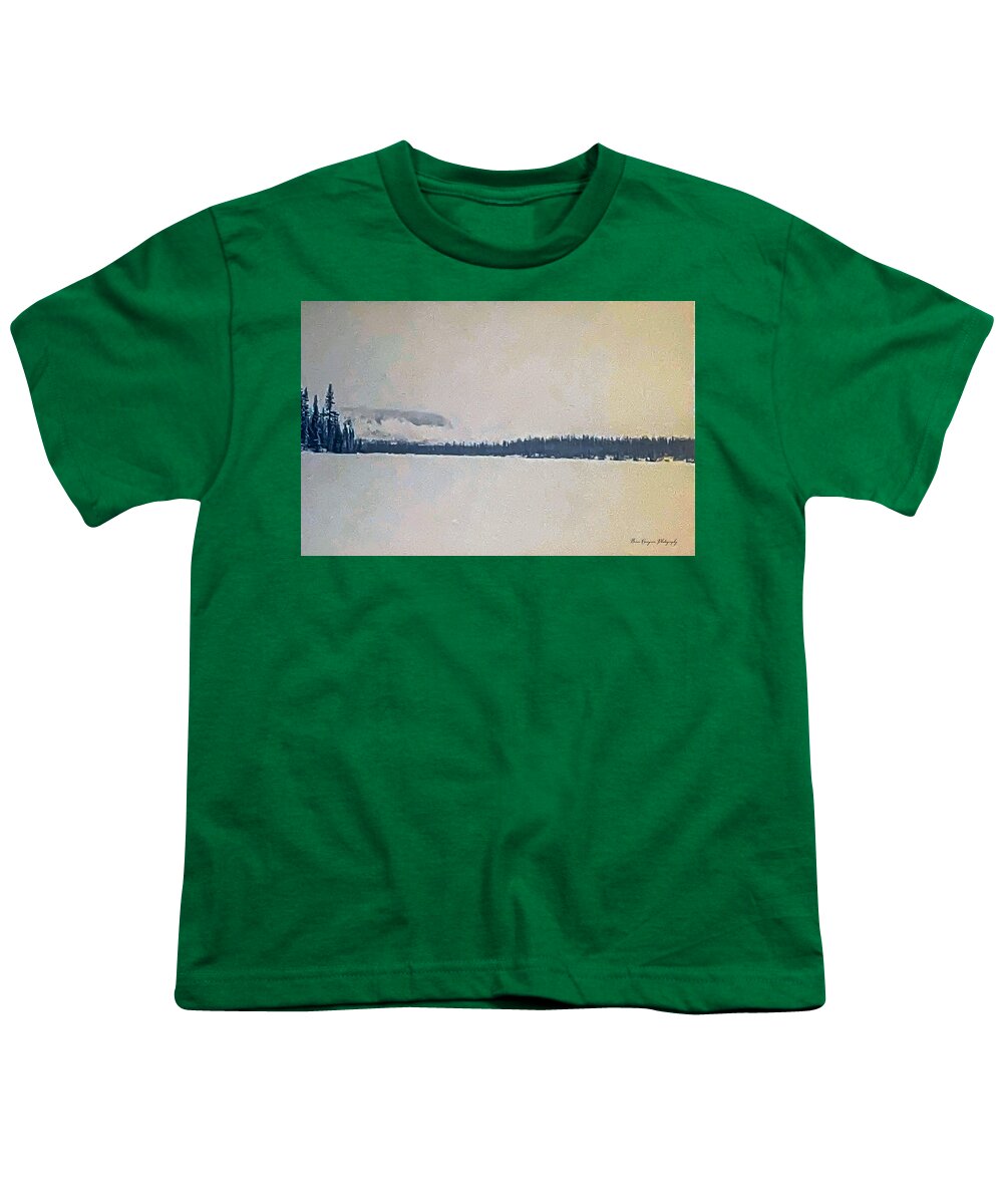 Winter lake  - Youth T-Shirt