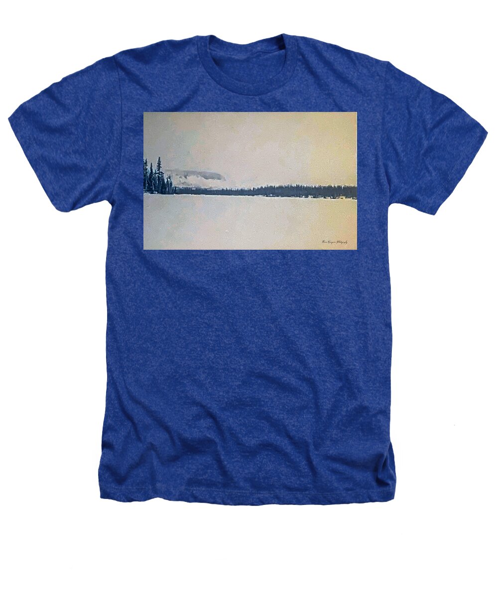 Winter lake  - Heathers T-Shirt
