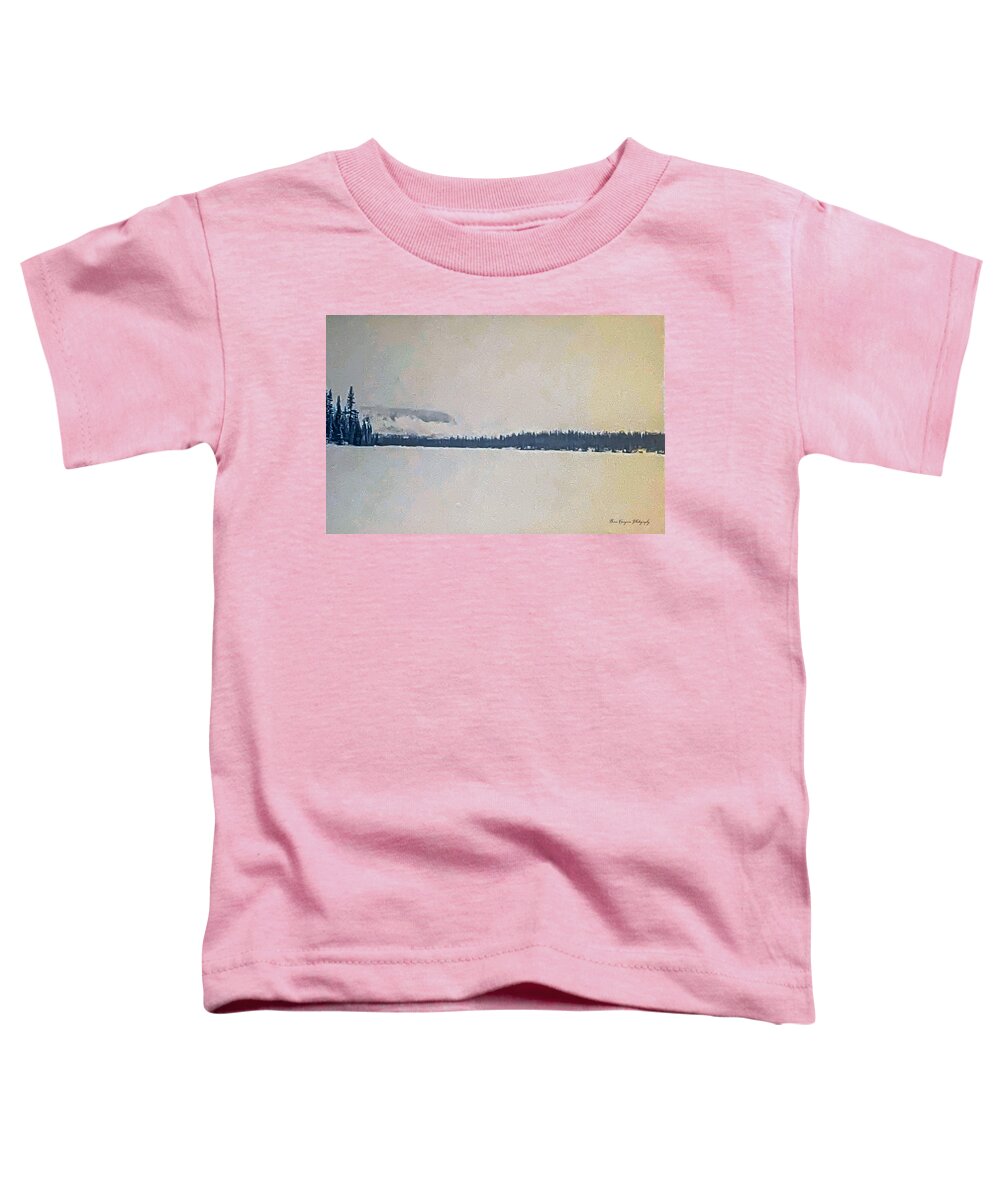 Winter lake  - Toddler T-Shirt