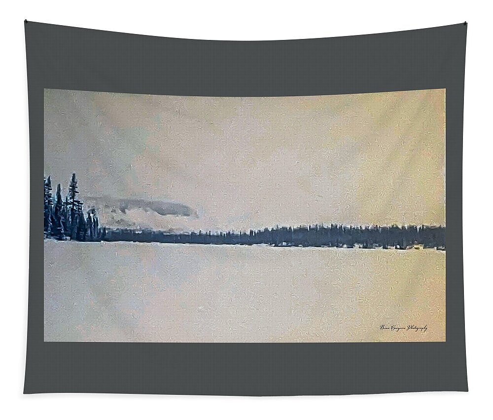 Winter lake  - Tapestry