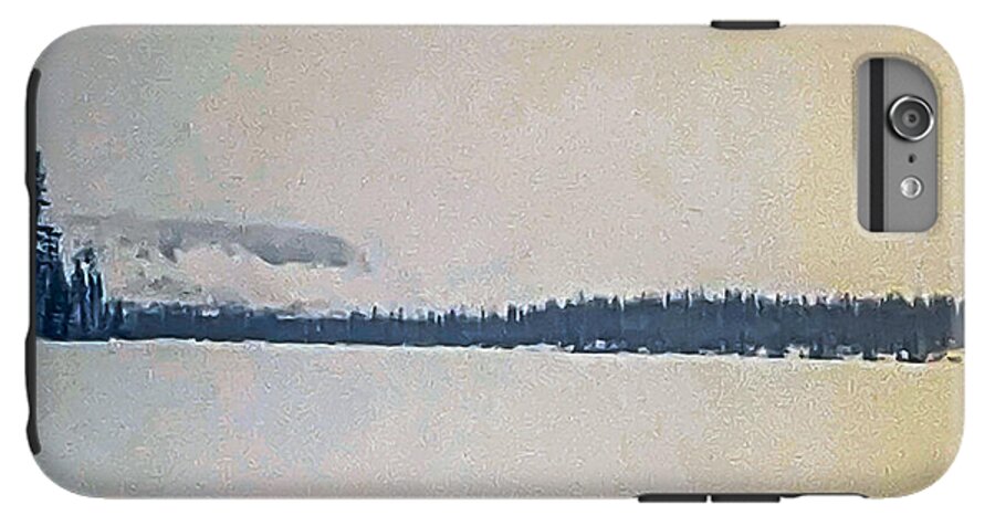 Winter lake  - Phone Case